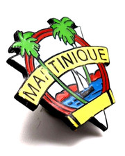 Pin's Martinique Palmiers