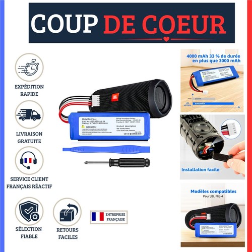 Batterie 4000 mah pour jbl - pour,