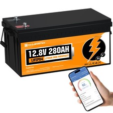 ECO-WORTHY 12V 280Ah Batterie
