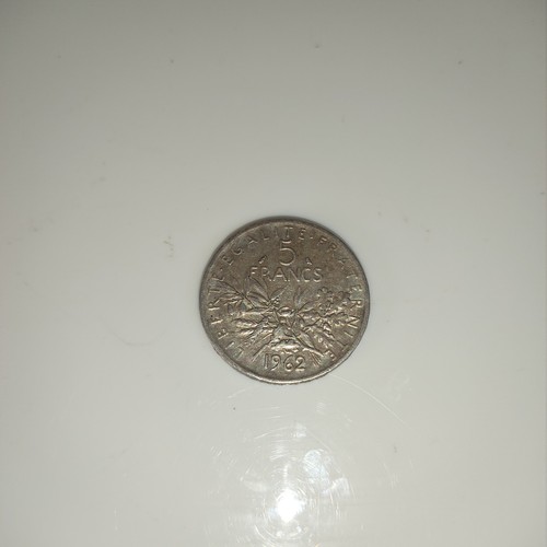Piece monnaie francs - 5,