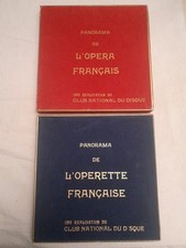 2 Coffrets, Panorama De L'Opéra Français Et De L'Operette Française / Numérotés 