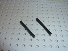 2 x LEGO black 4L Bar Sabre