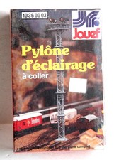 JOUEF HO 1036 PYLONE D'ECLAIRAGE GARE DE TRIAGE DEPOT 4 PROJECTEUR MAQUETTE NEUF