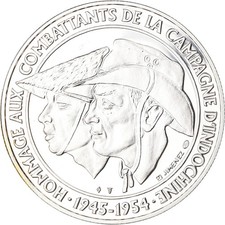 France, Médaille, Hommage aux Combattants de la Campagne d'Indochine, WAR, FDC