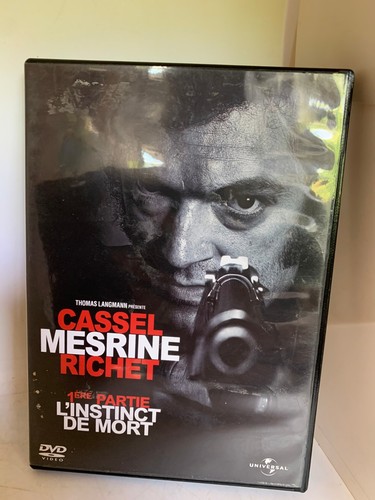 Dvd mesrine instinct - l'instinct, mort