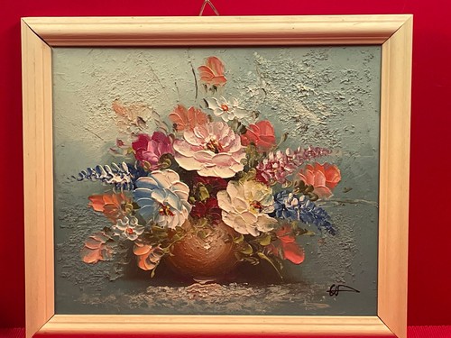 Tableau huile sur isorel