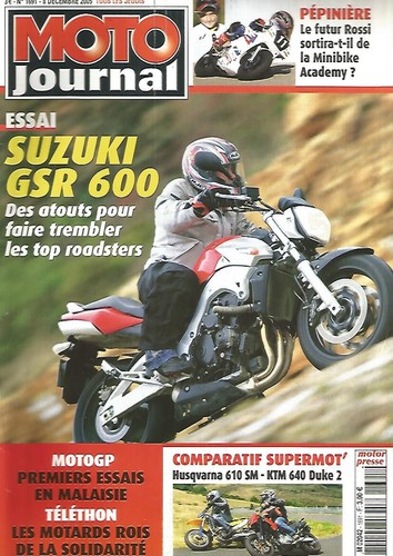 Moto journal 1691 suz gsr - journal,