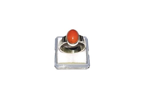 Bague corail rouge - bague,