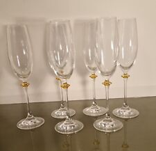 Set de 6 verres/flutes à