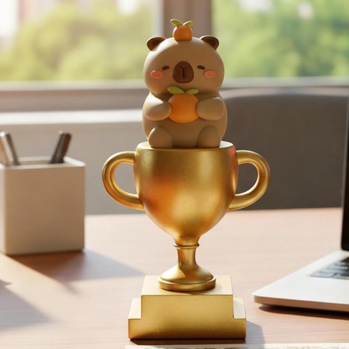 Trophée peluche souvenir - trophée, en