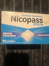 LOT de 4 Boîtes De NICOPASS