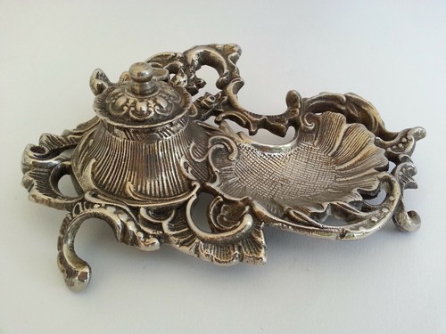 Ancien encrier style - ancien, rocaille