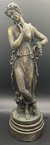 Statuette femme antique - à, l’antique