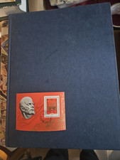 Album de timbres Russe  NOYTA CCCP  NEUFS ET OBLITÉRÉS 32 PAGES REMPLIES