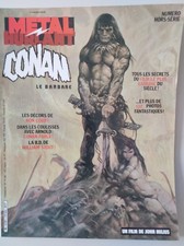 MÉTAL HURLANT SPÉCIAL CONAN n° 74 bis Spécial film Conan (John Milius, Frazetta)