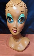 veritable tete chapeau mannequin vintage