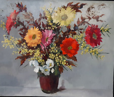 superbe Tableau  huile nature