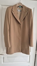 max mara manteau camel 100%