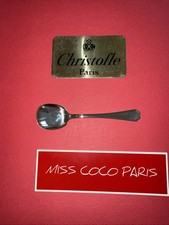 CUILLÈRE GLACE CHRISTOFLE FRANCE AMERICA 13 CM  METAL ARGENTE TRÈS BEL ETAT