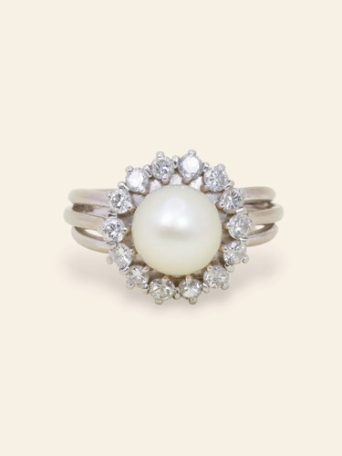 Bague marguerite blanc - marguerite,