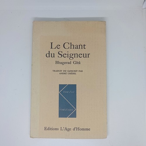 Chant seigneur bhagavad - chant,