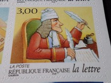 FRANCE 1998, timbre AUTOADHESIF 3160, LETTRE, VOLTAIRE, neuf**, MNH STAMP WRITER