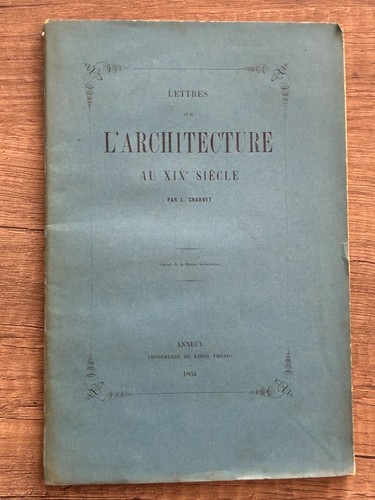 Lettres sur architecture au - lettres,