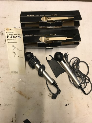 Micros sony 27s - sony, dynamic