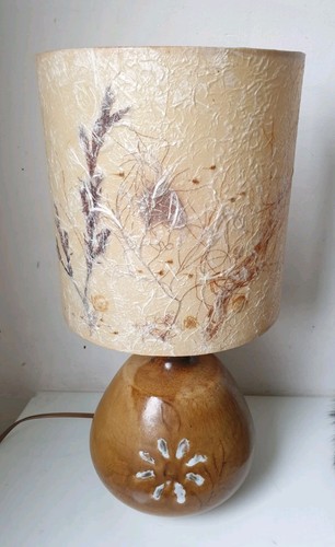Lampe roue ceramique gres - ceramique,