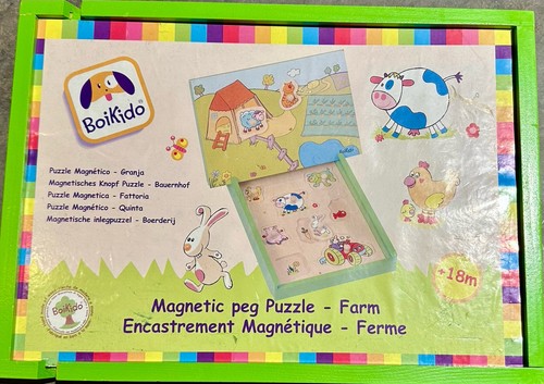 Boikido magnetic peg - peg, puzzle