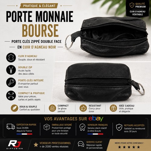 Porte monnaie bourse - porte,