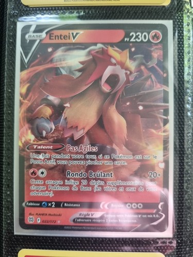 Carte pokémon neuve entei - carte, fr