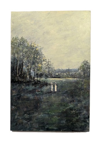 Acrylique sur panneau - acrylique,