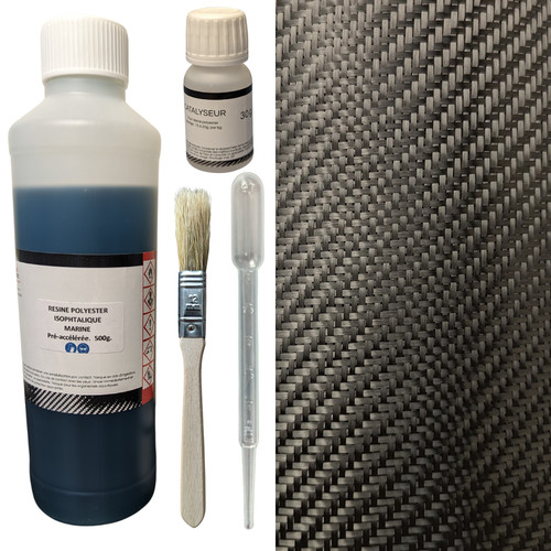 Kit diy 500g résine - diy, polyester