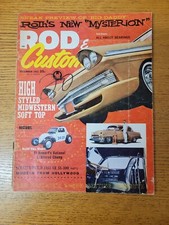 Rod & Custom Magazine Décembre 1962 ~ TRÈS BON VG ~ Street Hot Rod Petersen