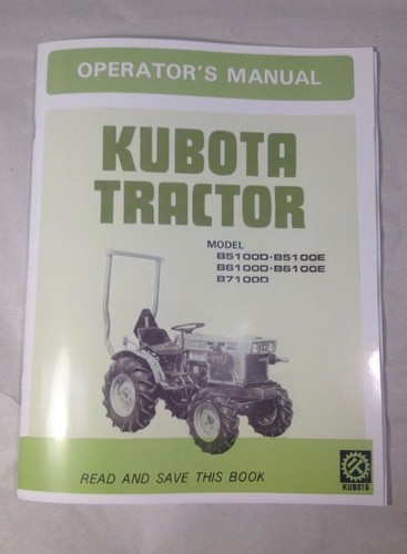 Kubota tractor b5100d - b5100d, b5100e