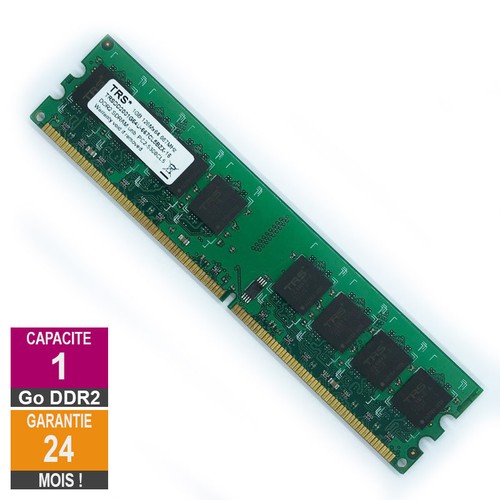 Barrette mémoire 1go ram ddr2 - barrette,