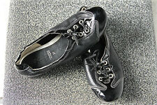 jolies ballerines cuir noir GEOX RESPIRA pointure 37   SATISFAITE/REMBOURSÉE