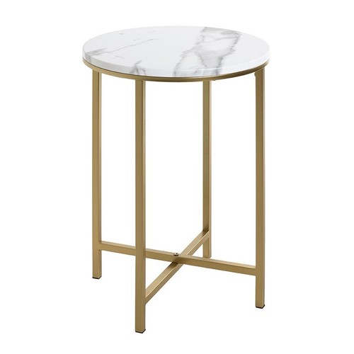 Table appoint ronde effet - ronde,