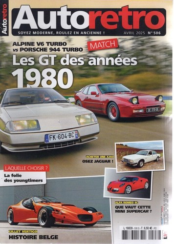 Auto retro 506 alfa - 506, 4c