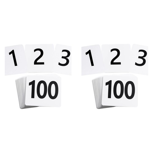 200 pièces numéros table - numéros,