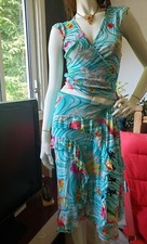 Ensemble  en maille multicouleur  Kenzo Carpe koi