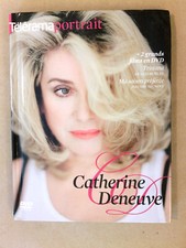 RARE COFFRET LIVRE + DVD 2 FILMS / CATHERINE DENEUVE / PORTRAIT / EXCELLENT ETAT