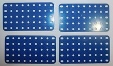 4 x PLAQUE SANS REBORDS