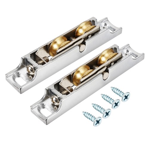 2pcs poulie roue double laiton - 2pcs,