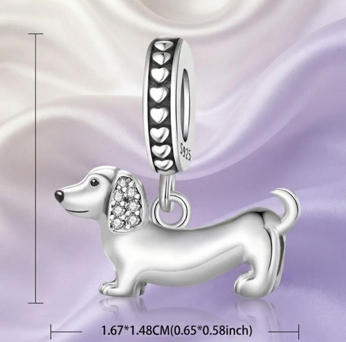Charm chien teckel - charm, basset