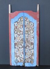 Ancienne paire de Volets en Bois, Bali