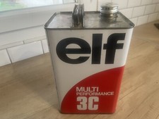 ELF Multi 3C Bidon D’huile En Métal Vide 5L