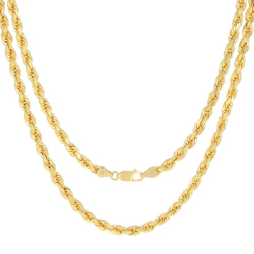 18k jaune 5mm diamant coupe - 5mm,