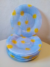 Lot De 9 Assiettes À Dessert